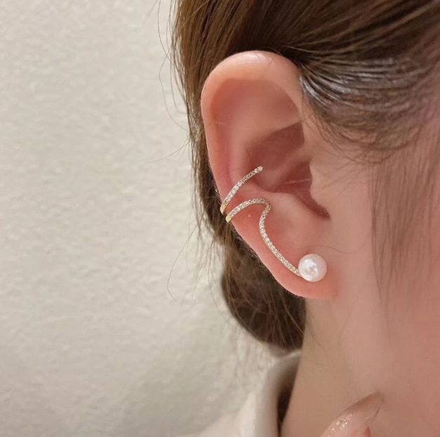 Boucles d'oreilles à clip brillant